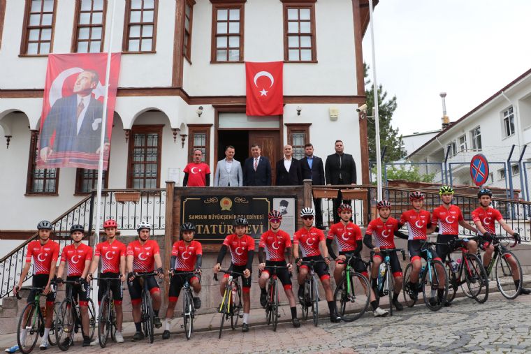 19 Mayıs Bisiklet Turu Havza Amasya Etabı Başladı