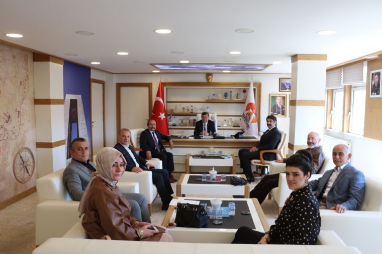 Havza Belediye Başkanı İkiz’e Türk Ocağı Samsun Şubesinden Ziyaret