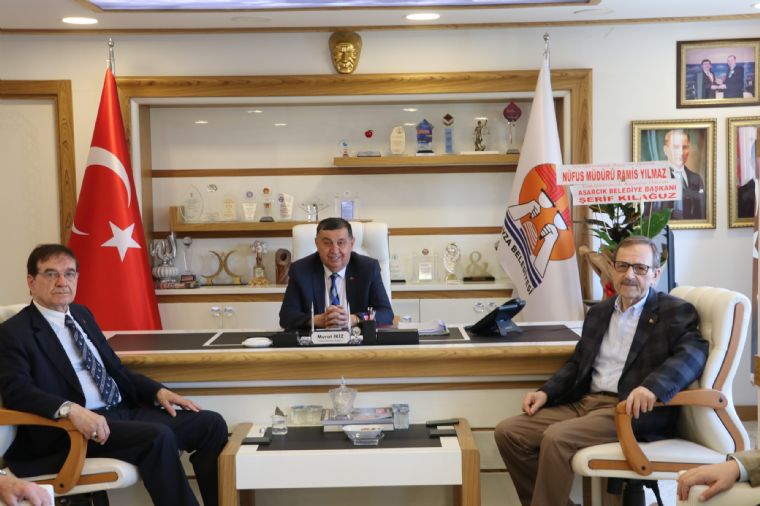 Havza Belediye Başkanı İkiz’e SBB Eski Başkanı Şahin’den Ziyaret