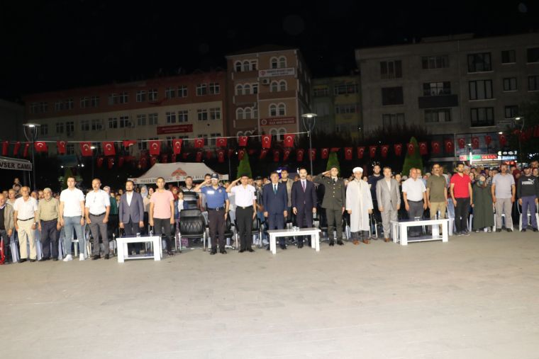 15 Temmuz Demokrasi ve Milli Birlik Günü Programı Düzenledi