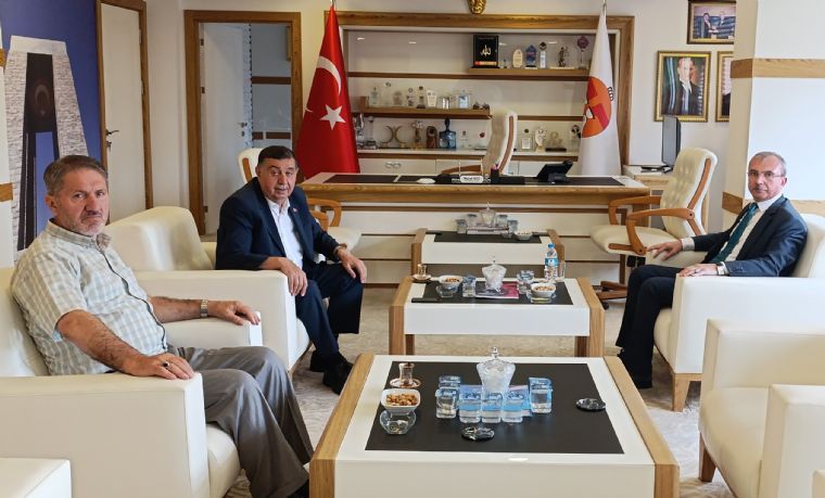 Milletvekili Kırcalı'da Havza Belediye Başkanı İkiz’e Taziye Ziyareti