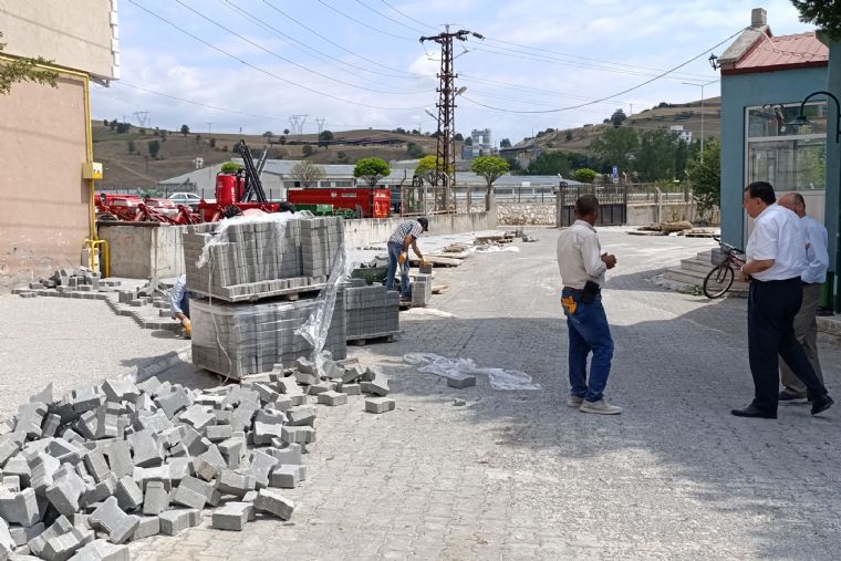 Havza Belediye Başkanı İkiz Yol Bakım Çalışmalarını İnceledi