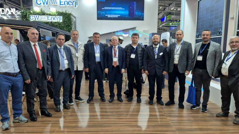 Başkanımız Almanya'daki Intersolar Europe 2025 Fuarına Katılım Sağladı