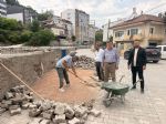 Tersakan Irmağı Islahı ve Yol Yapım Çalışmalarını Yerinde İnceleyerek Değerlendirmelerde Bulunduk.