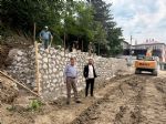 Tersakan Irmağı Islahı ve Yol Yapım Çalışmalarını Yerinde İnceleyerek Değerlendirmelerde Bulunduk.