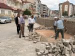 Tersakan Irmağı Islahı ve Yol Yapım Çalışmalarını Yerinde İnceleyerek Değerlendirmelerde Bulunduk.